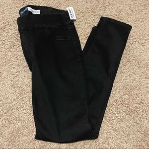 Old navy black rockstar super skinny jeggings